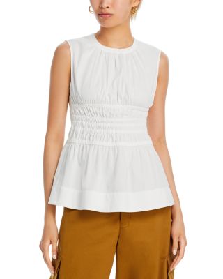Proenza Schouler White Label - Birdie Smocked Top