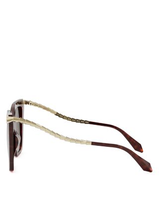Serpenti Butterfly Sunglasses, 55mm