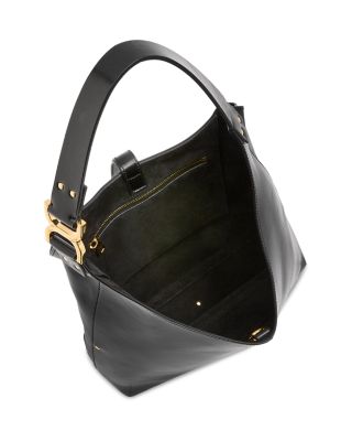 Marcie Small Leather Hobo Bag