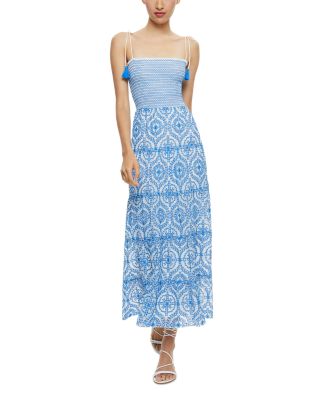 Alice and Olivia - Marna Tie Strap Maxi Dress