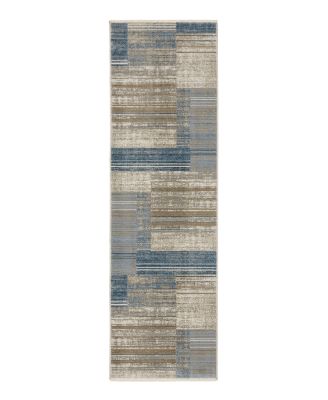 Oriental Weavers - Oriental Weavers Bauer 090B2 Runner Area Rug, 2'3" x 7'6"