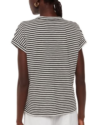 Jilly Stripe Button Front Top