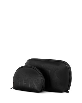 The Cosmetic Pouch Set in Black