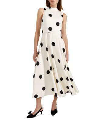 Mia Polka Dot Sleeveless Dress