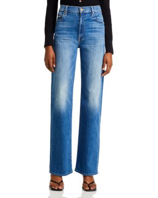 MOTHER The Rambler Zip Sneak Jeans in Lhasa Love | Bloomingdale's