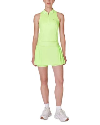 Sweaty Betty - Power Match Point Tennis Tank & Pleat Tennis Skort