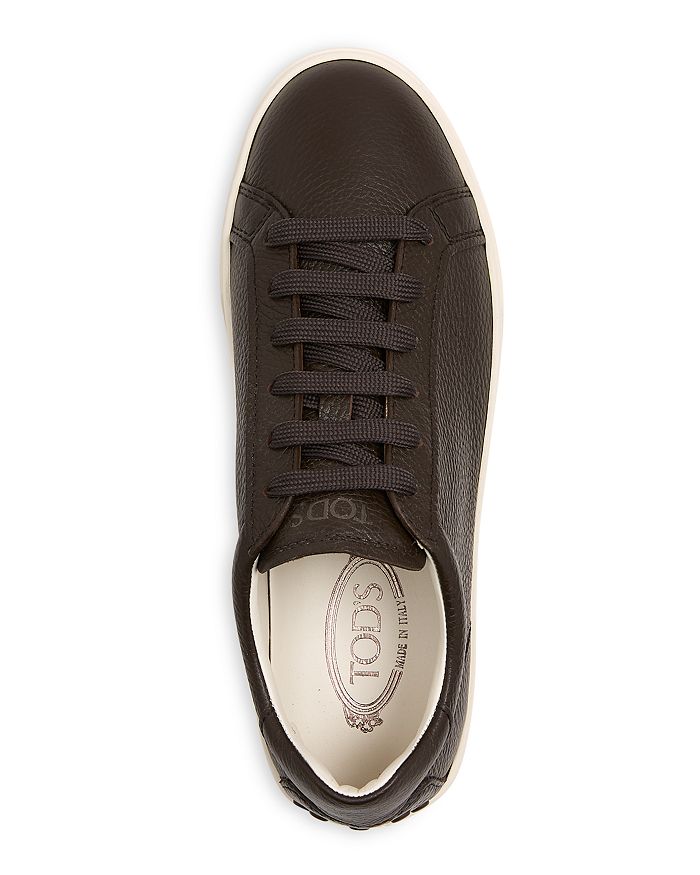 Tod's Men's Allacciata Cassetta 04l Lace Up Sneakers In Dark Brown