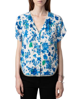 Zadig & Voltaire - Tiffiny Floral Top