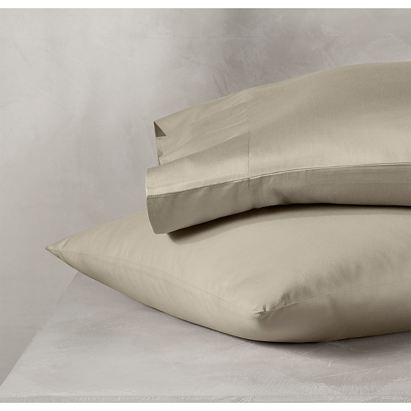 Boll & Branch Reserve Pillowcase Set, Standard In Neutral