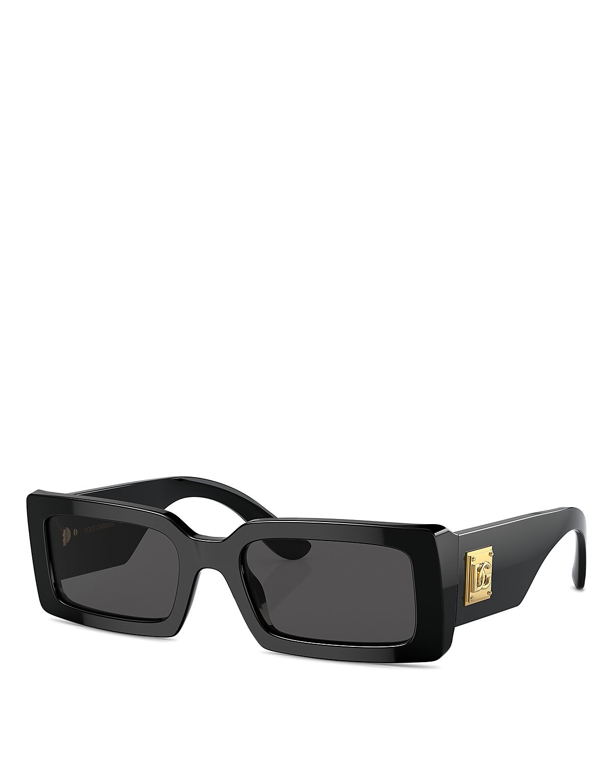 Dolce & Gabbana Rectangular Sunglasses, 53mm