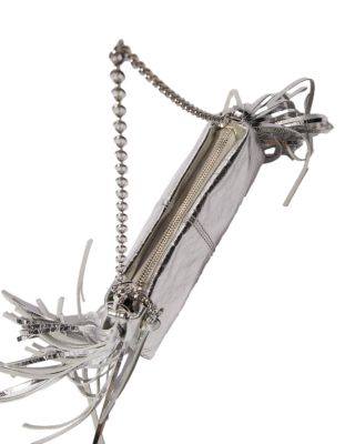 Maje Miss M Metallic Leather Pouch