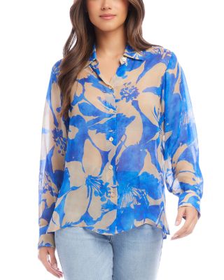 Karen Kane - Button Front Shirt