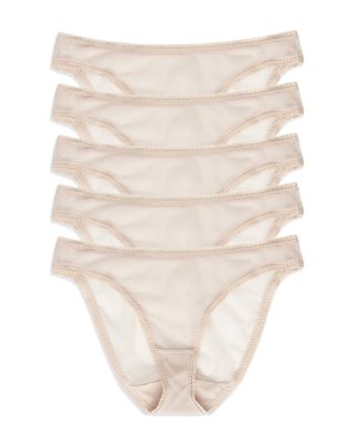 Mesh Hipster Bikinis, Set of 5