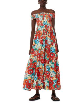 Whistles - Blossom Tulips Bardot Dress