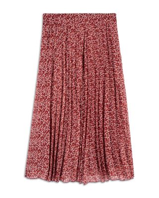Kamy Pleated Midi Skirt