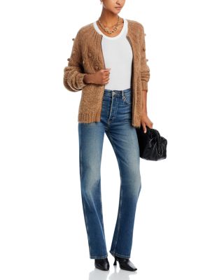 トップス Blurred Clothing Co. POPCORN CARDIGAN FRAME Popcorn Zip Cardigan | Bloomingdale's