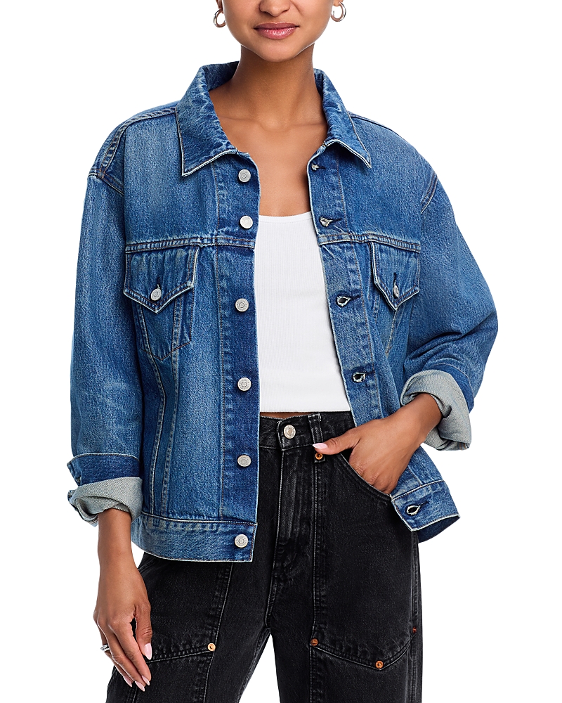 Re/Done The Mel Denim Trucker Jacket