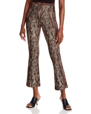 Rosetta Getty - Cropped Flare Pants