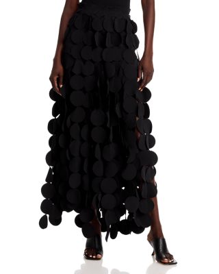 A.W.A.K.E. MODE - Multi Circle Layered Maxi Skirt