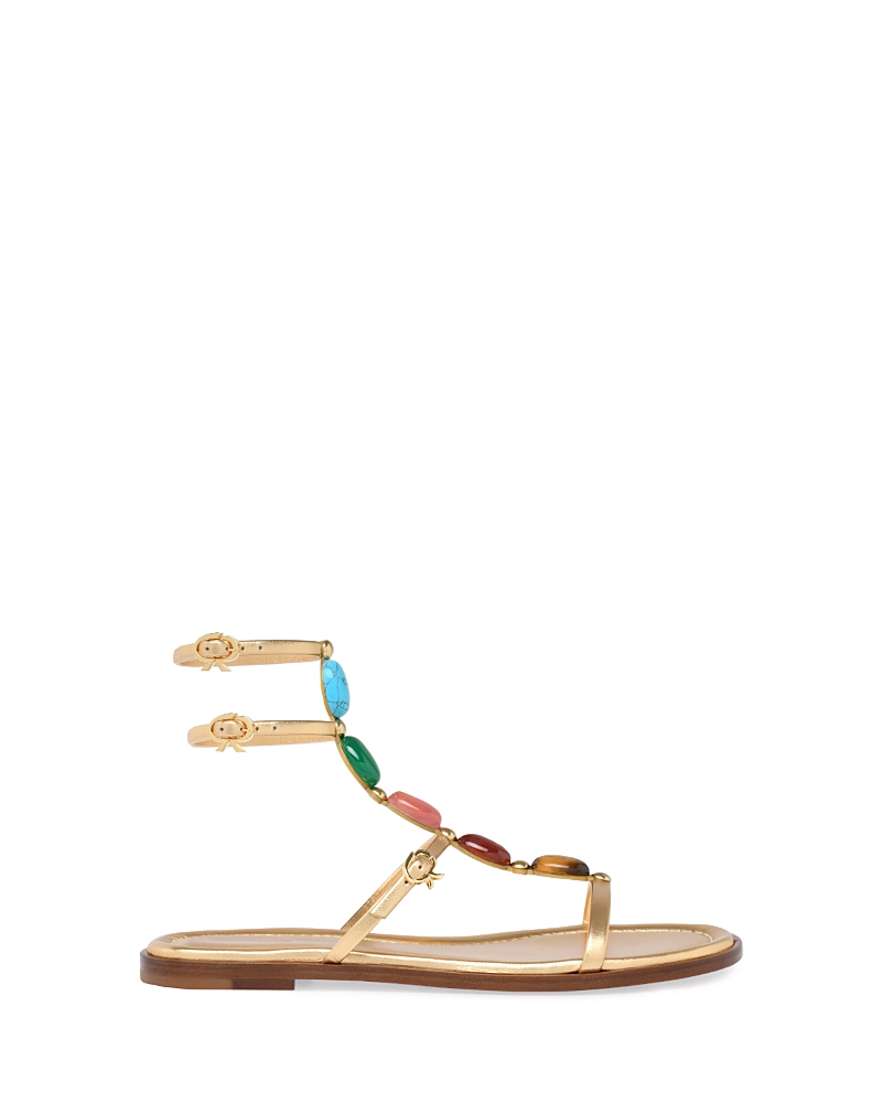 Gianvito Rossi Woman Sandals Camel Size 7.5 Leather In Beige