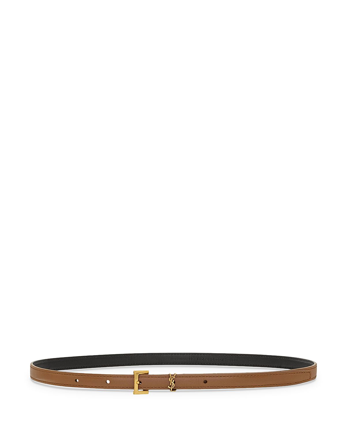 Saint Laurent Cassandre Extra Thin Belt