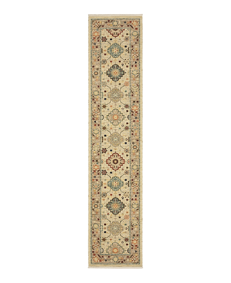 Oriental Weavers Lilihan 4601w Runner Area Rug, 2'6 X 12' In Beige