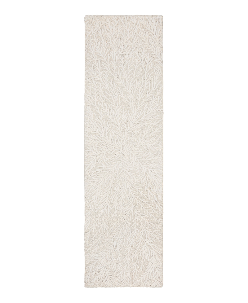 Michael Amini Ma30 Star Smr03 Runner Area Rug, 2'3 X 8' In Ivory