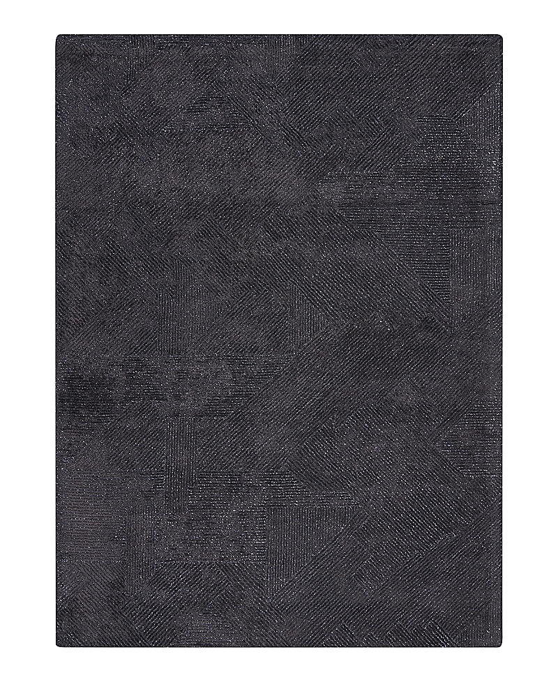 Michael Amini Ma30 Star Smr01 Area Rug, 4' X 6' In Black
