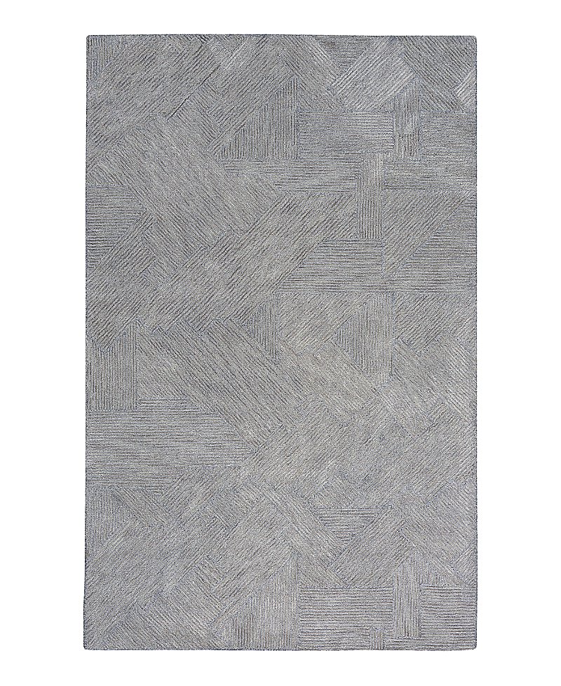 Michael Amini Ma30 Star Smr01 Area Rug, 4' X 6' In Slate