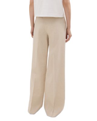 High Waist Wide Leg Trousers 