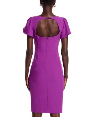 Draped Sheath Dress