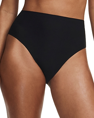 Shop Chantelle Soft Stretch High Cut Briefs In Black