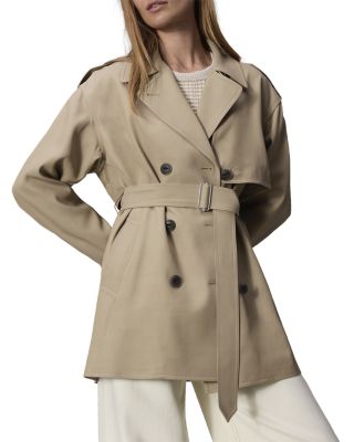 rag bone Beverly Cropped Trench Coat Bloomingdale s