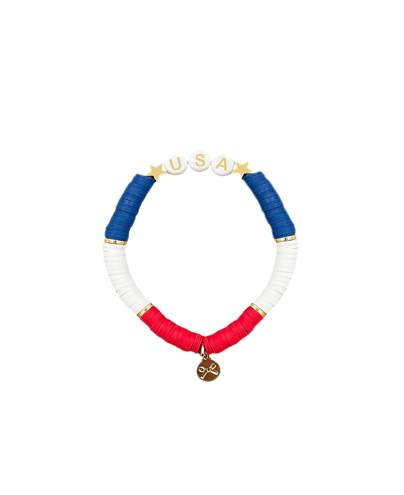 Bits & Bows Girls' Usa Bracelet - Little Kid, Big Kid