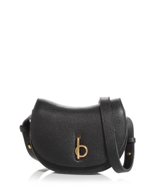 Burberry - Mini Rocking Horse Leather Saddle Bag