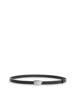 Burberry - Women's Shield Narrow Leather Belt