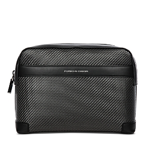 Porsche Design Carbon Collection Washbag In Black