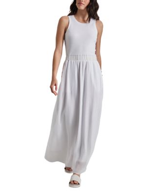 DKNY - Mixed Media Maxi Dress