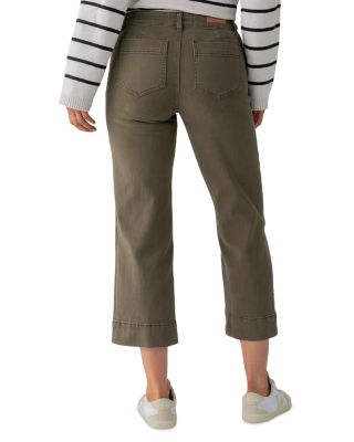 The Marine Cropped Wide Leg Pants