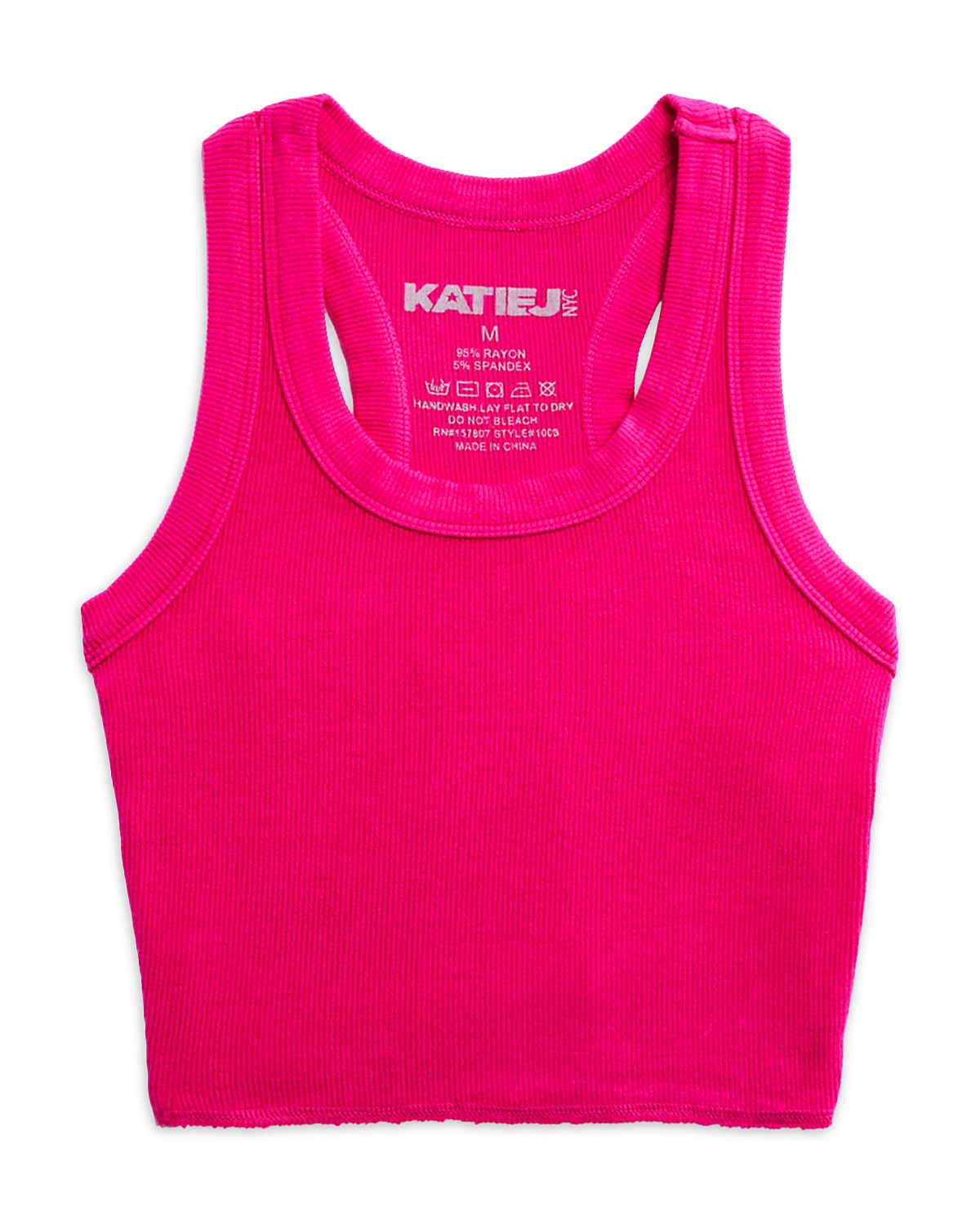 KatieJnyc Girls' Livi Cropped Tank Top - Big Kid