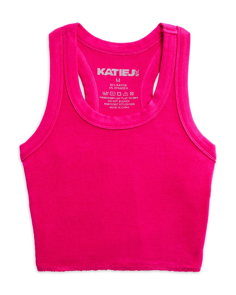 KatieJnyc Girls' Livi Cropped Tank Top - Big Kid