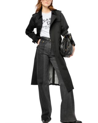 Serge Double Breasted Coat 