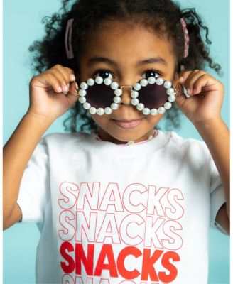  Unisex Chicken Snacks Graphic Tee