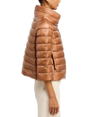 Sofia Iconico Cropped Down Puffer Coat