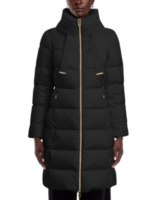 【送料&関税込】Herno Taffeta Hem Padded Coat Herno-Drawstring-Waist-Padded-