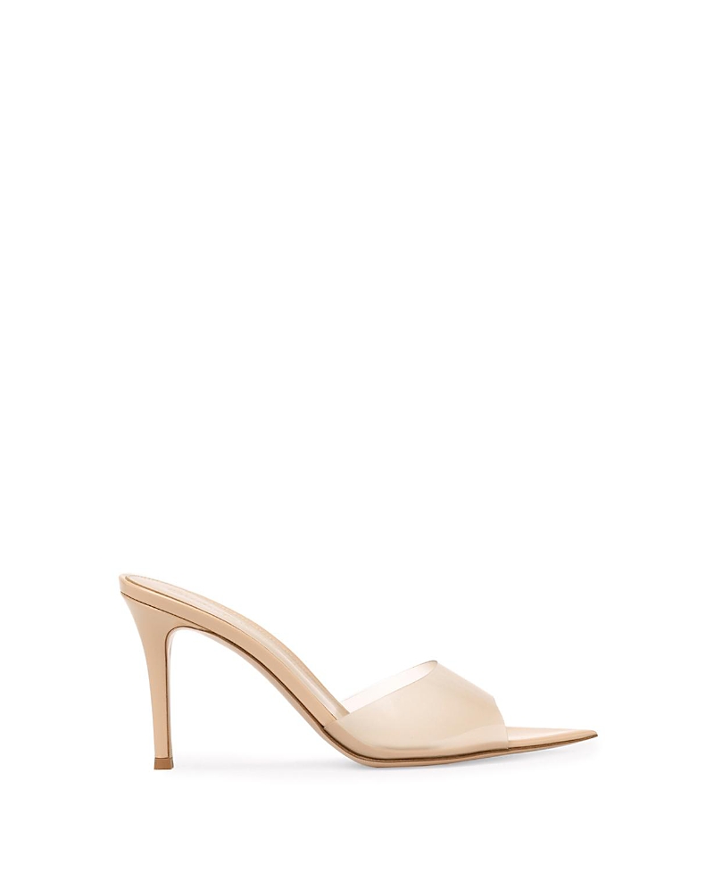 Gianvito Rossi Pointed High-heeled Sandals In Neutrals