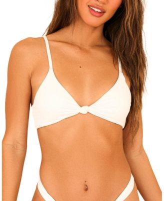 Zen Knotted Triangle Bikini Top