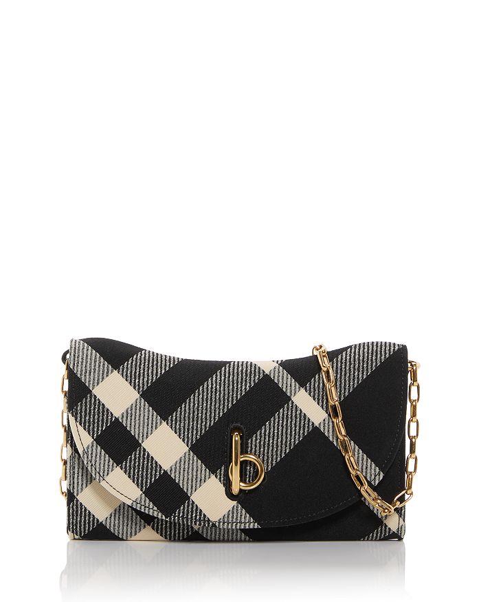 Burberry Rocking Horse Check Wallet On Chain Bloomingdale s