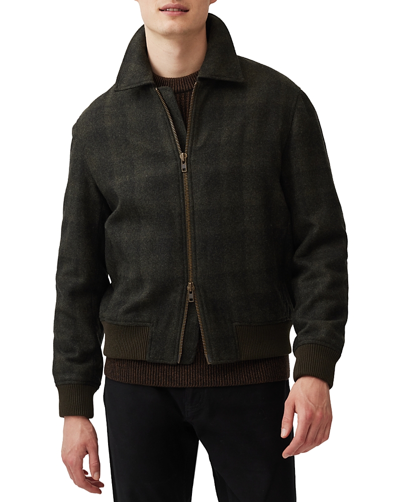 Rodd & Gunn Fratley Patterned Jacket In Raven