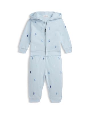 Ralph Lauren - Boys' Polo Pony Fleece Hoodie & Pants Set - Baby